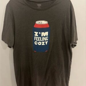 Old Navy Dark Gray Graphic Tee